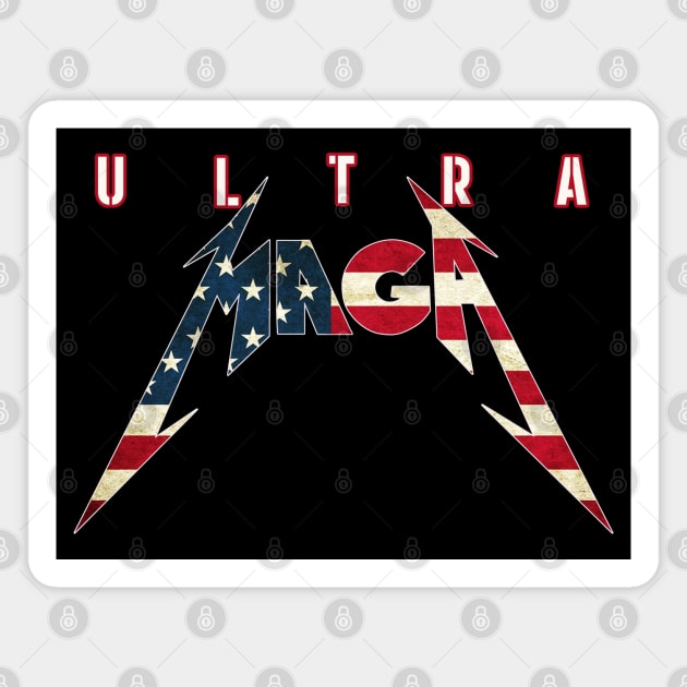 ULTRA MAGA Magnet by Grinner Mountain